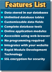 Business plan features list
